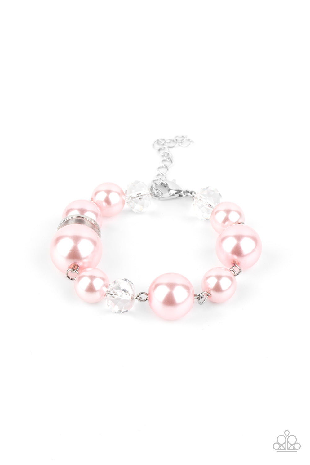 Glamour Gamble Pink Pearl Bracelet - Paparazzi Accessories