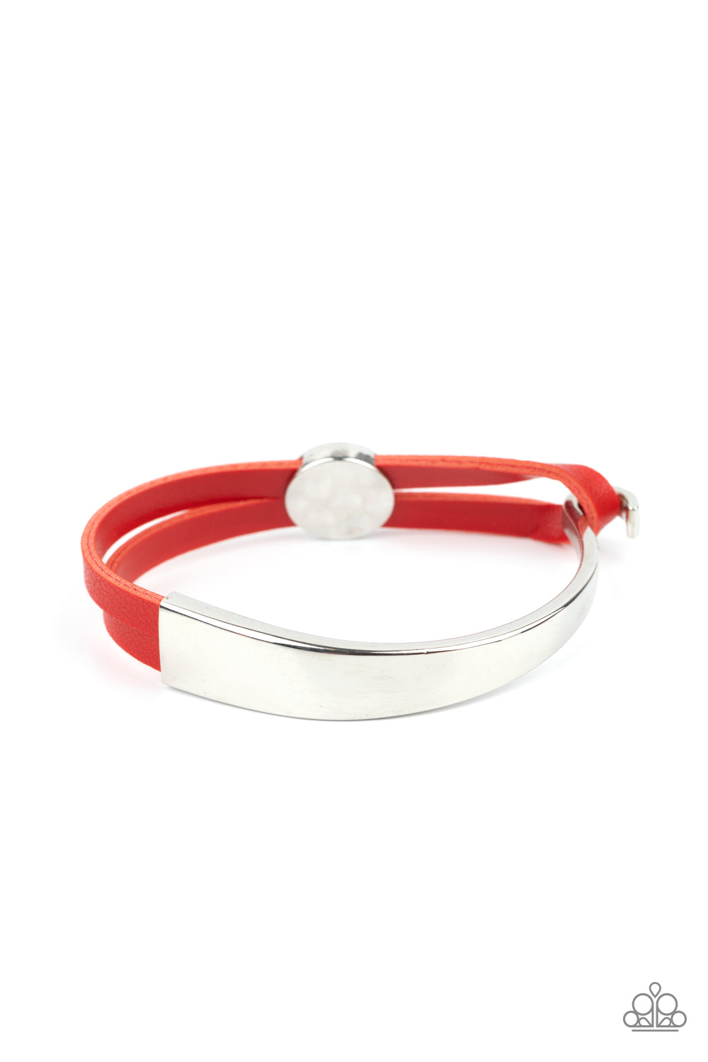 A Notch Above The Rest Red Bracelet - Paparazzi Accessories