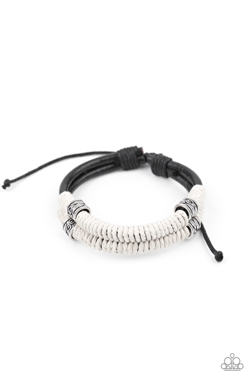 Island Renegade Black Urban Bracelet - Paparazzi Accessories