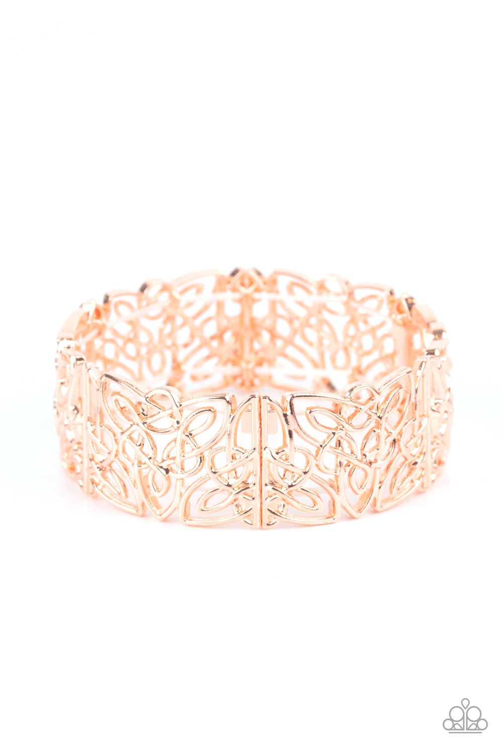 Namaste Gardens Copper Bracelet - Paparazzi Accessories