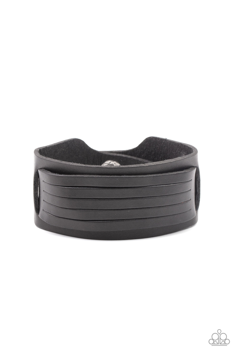 Ride In Style Black Urban Bracelet - Paparazzi Accessories
