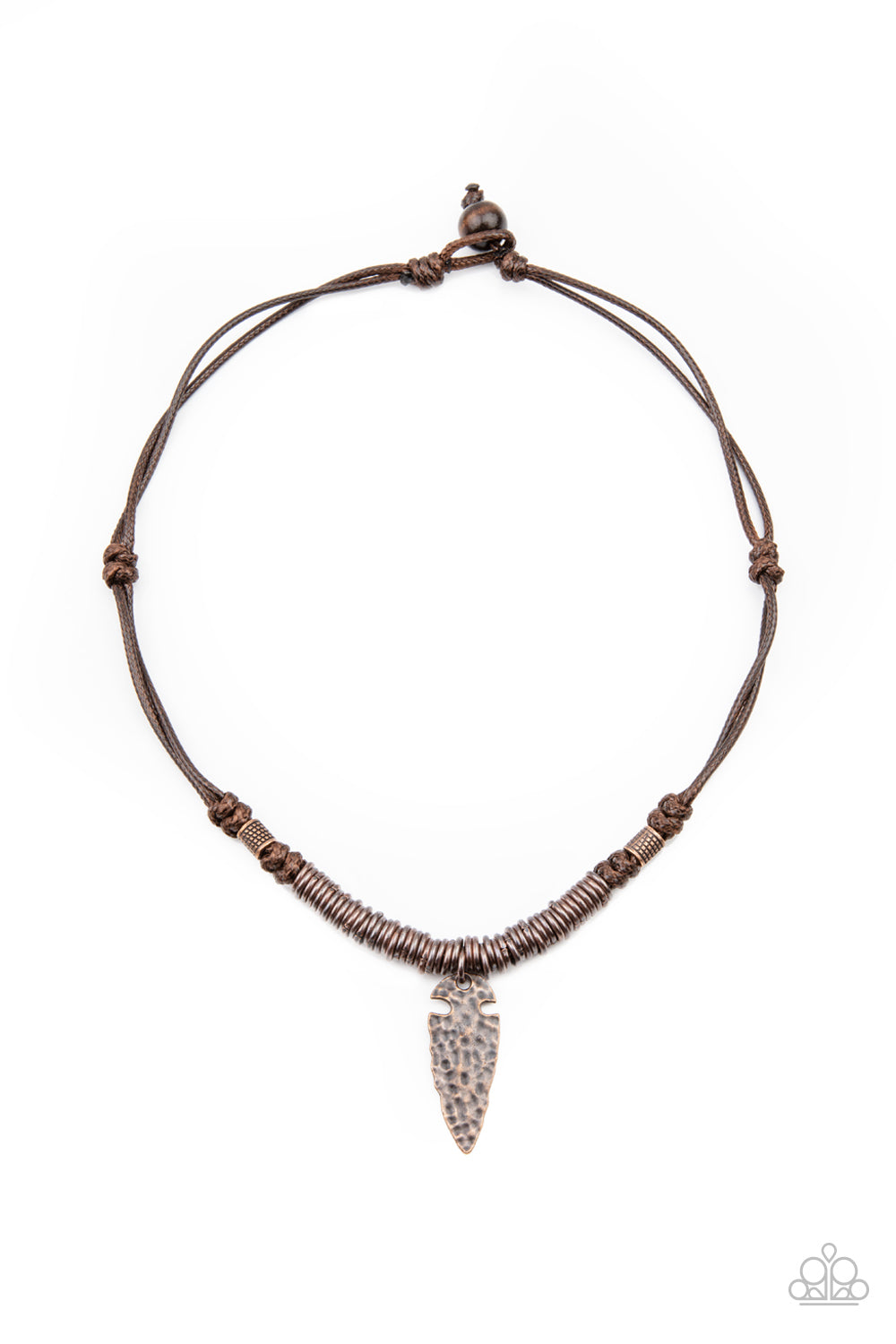 Rush In ARROWHEAD-First Copper Urban Necklace - Paparazzi Accessories