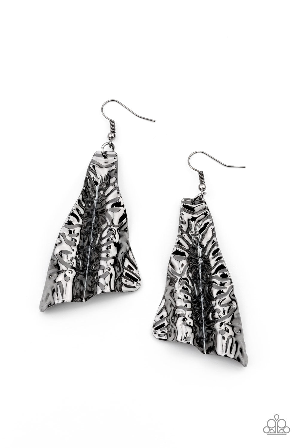 How FLARE You! Black Earring - Paparazzi Accessories