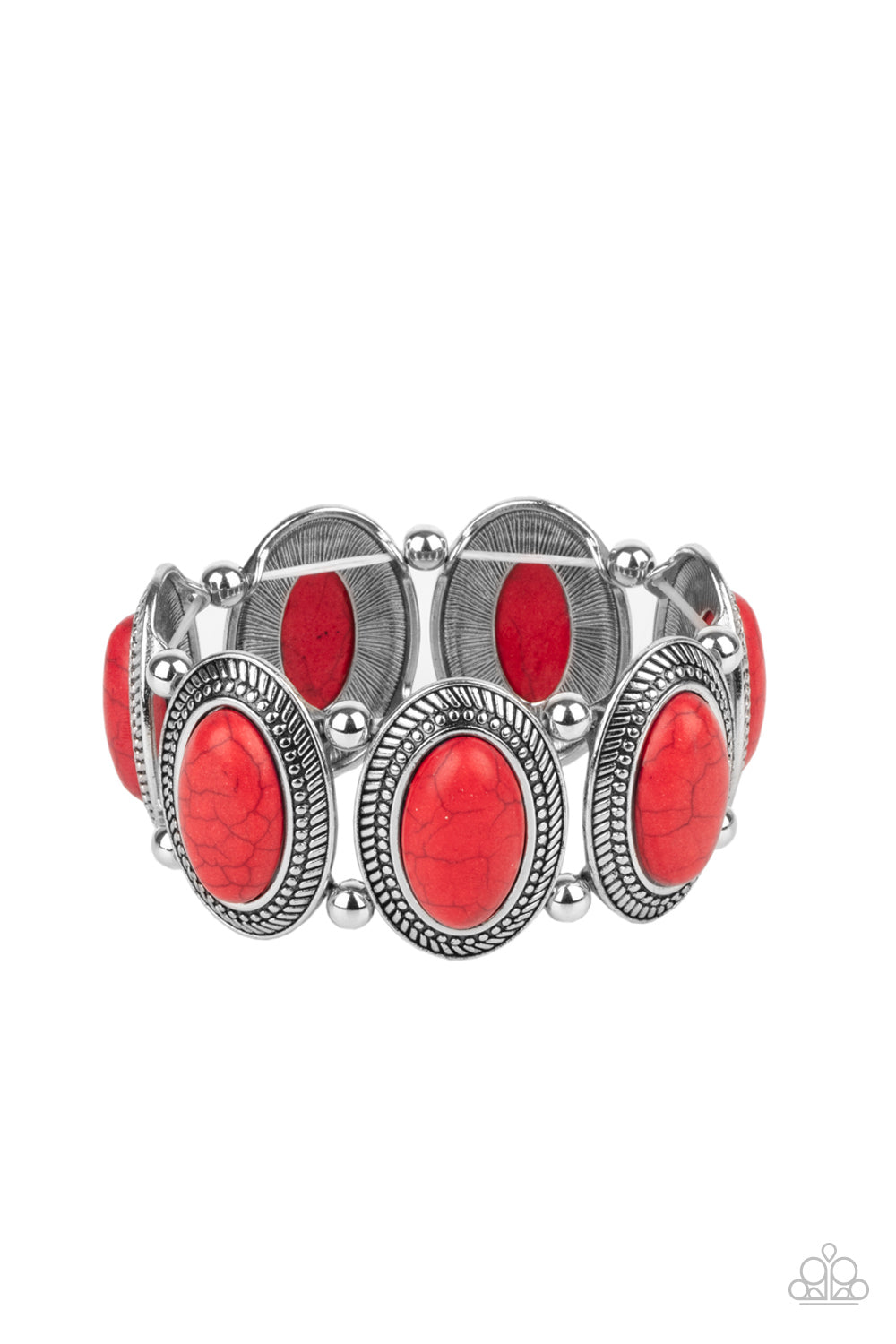 Until The Cows Come HOMESTEAD Red Bracelet - Paparazzi Accessories