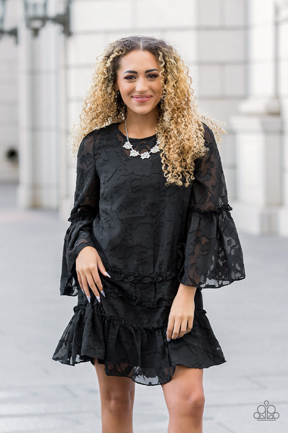 HEIRESS of Them All White Necklace - Paparazzi Accessories