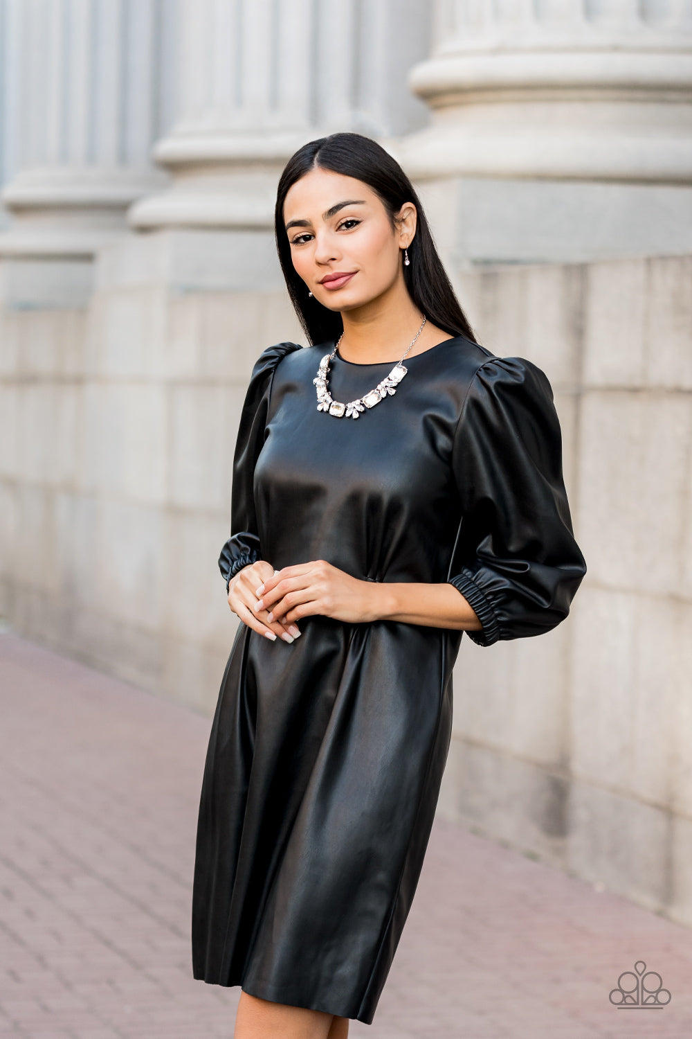 Long Live Sparkle White Necklace - Paparazzi Accessories