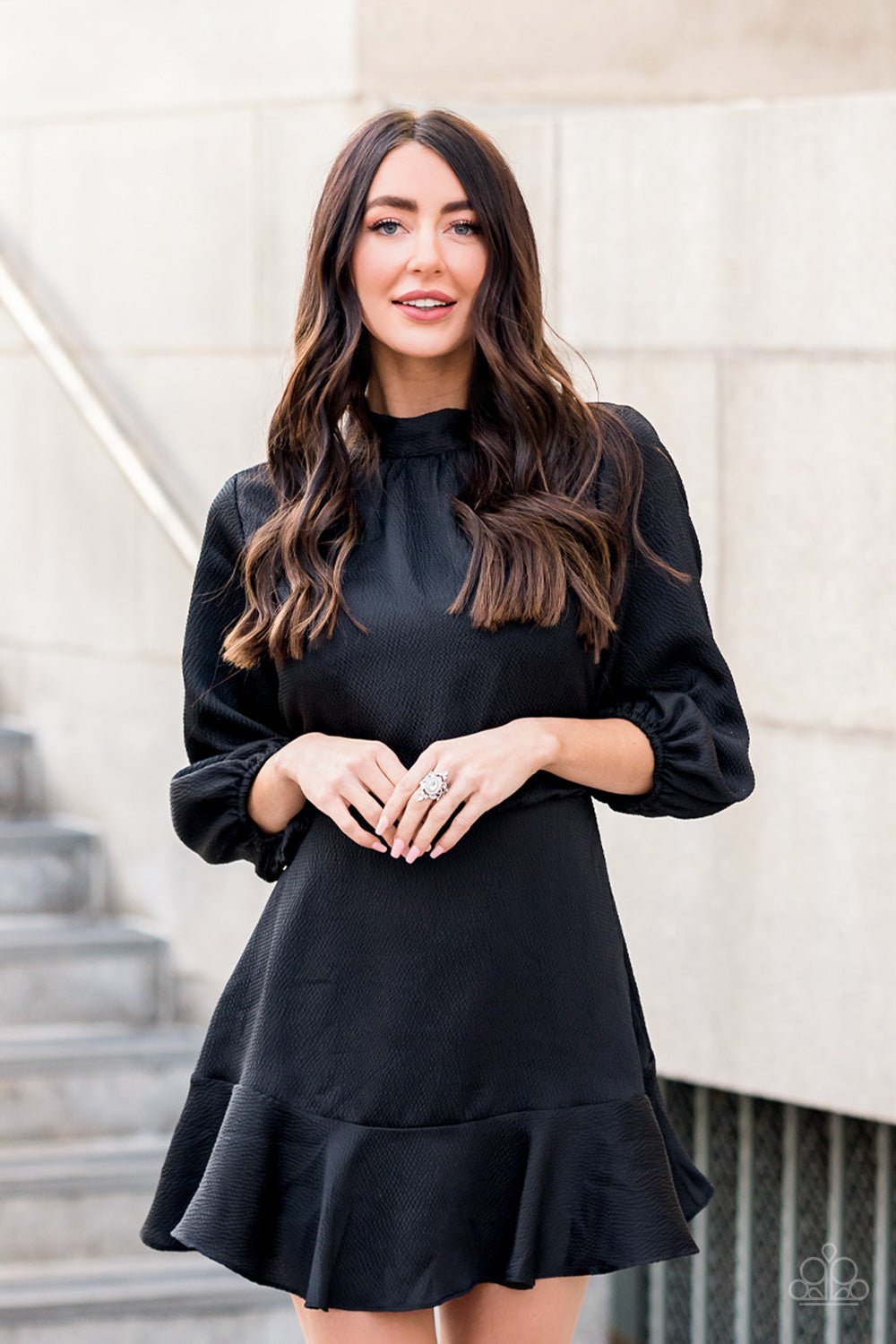 Mega Stardom White Ring - Paparazzi Accessories