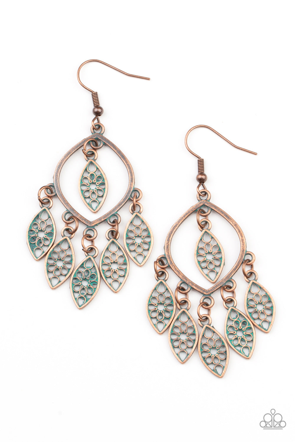 Artisan Garden Copper Earring - Paparazzi Accessories