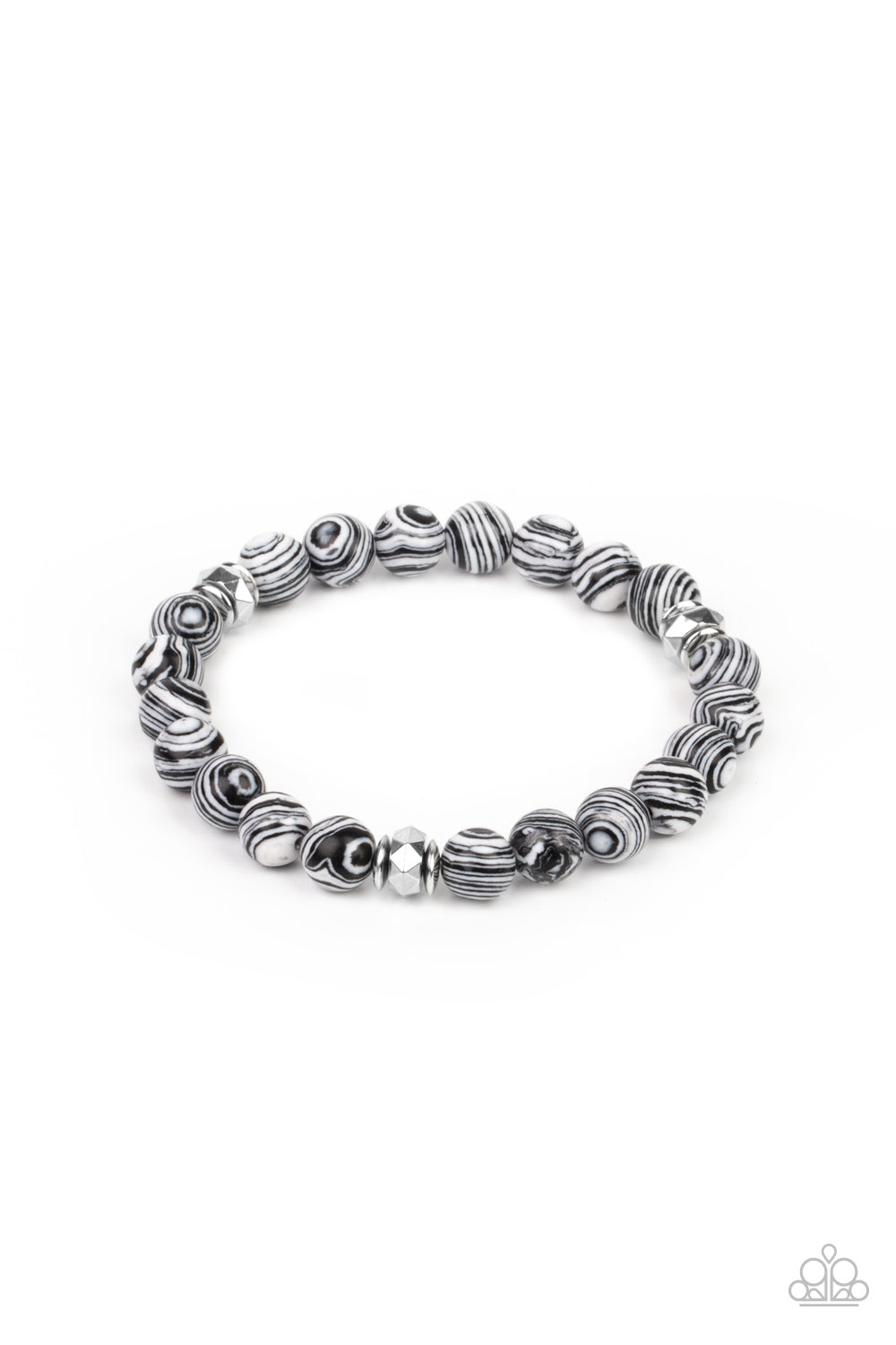 Awakened White Urban Bracelet - Paparazzi Accessories