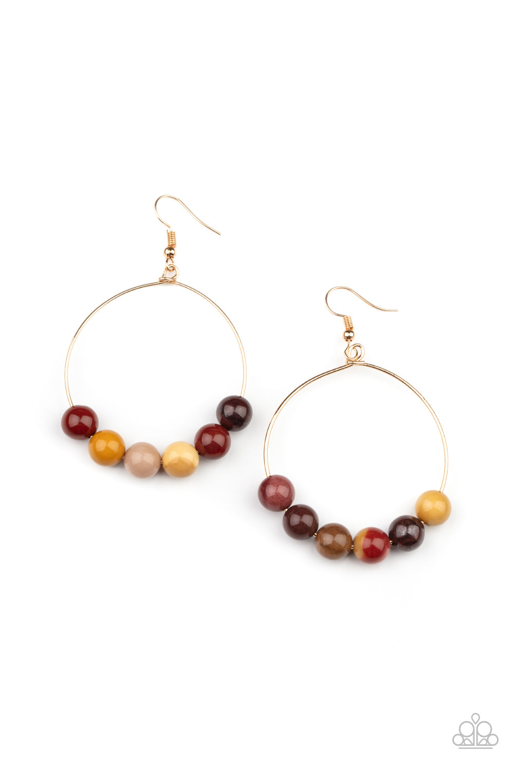 Let It Slide Multi Earring - Paparazzi Accessories
