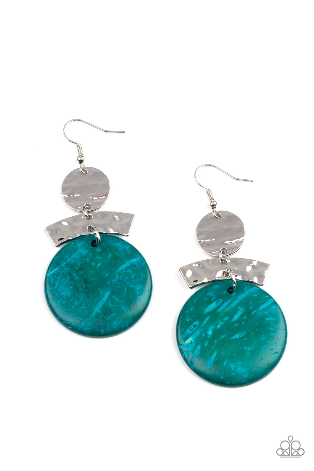 Diva Of My Domain Blue Earring - Paparazzi Accessories