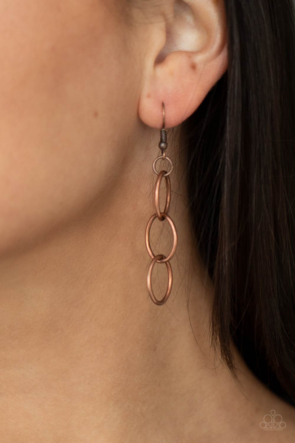 HOLEY Relic Copper Necklace - Paparazzi Accessories