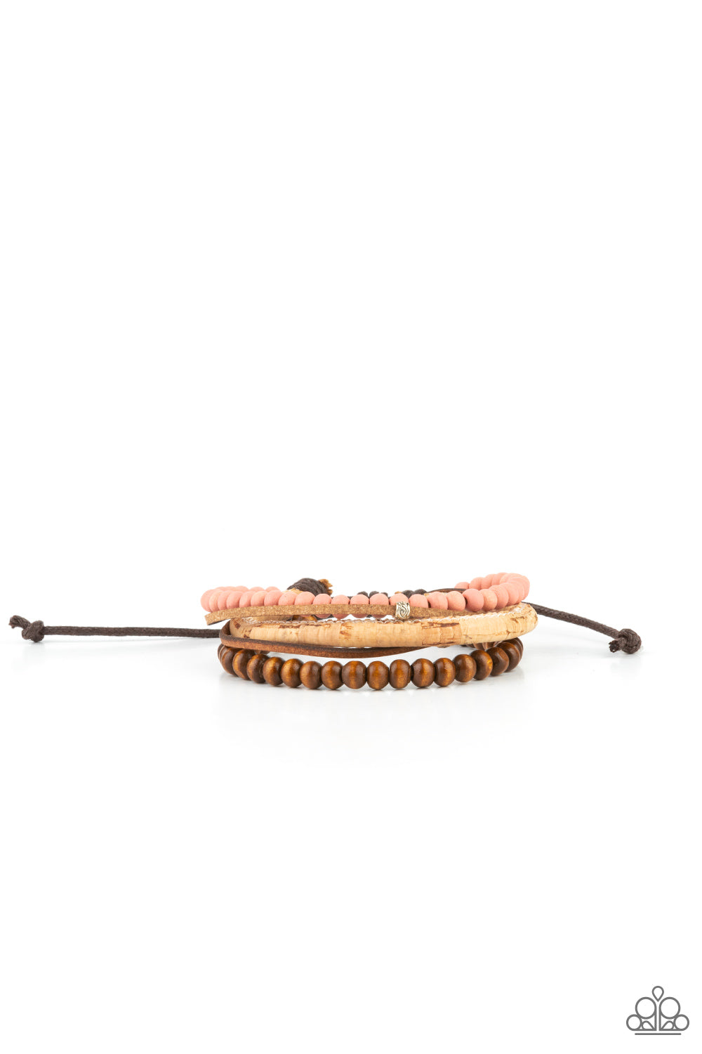 STACK To Basics Pink Urban Bracelet - Paparazzi Accessories