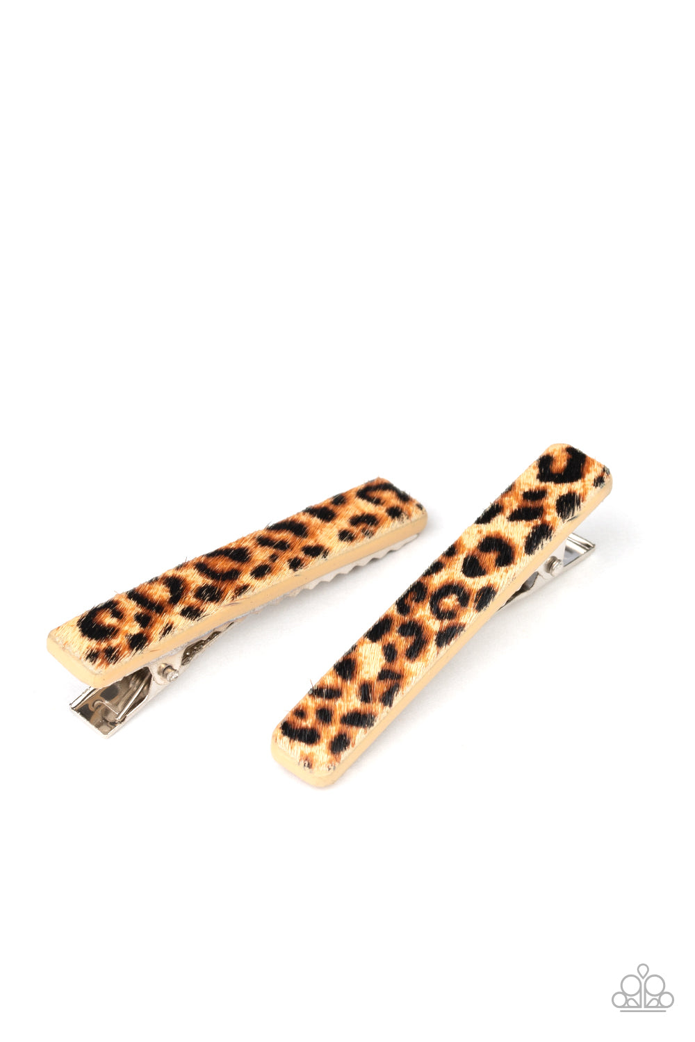 Going GRR-eat Lengths Brown Hair Clip - Paparazzi Accessories