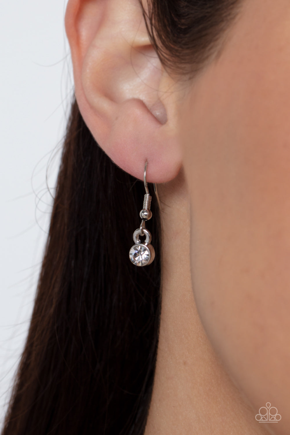 Meadow Wedding Red Necklace - Paparazzi Accessories Dotted with glassy white rhinestones, leafy silver frames gather around glassy Fire Whirl gems as they link below the collar, creating a dreamy display. Features an adjustable clasp closure. Featured inside The Preview at GLOW! Sold as one individual necklace. Includes one pair of matching earrings.