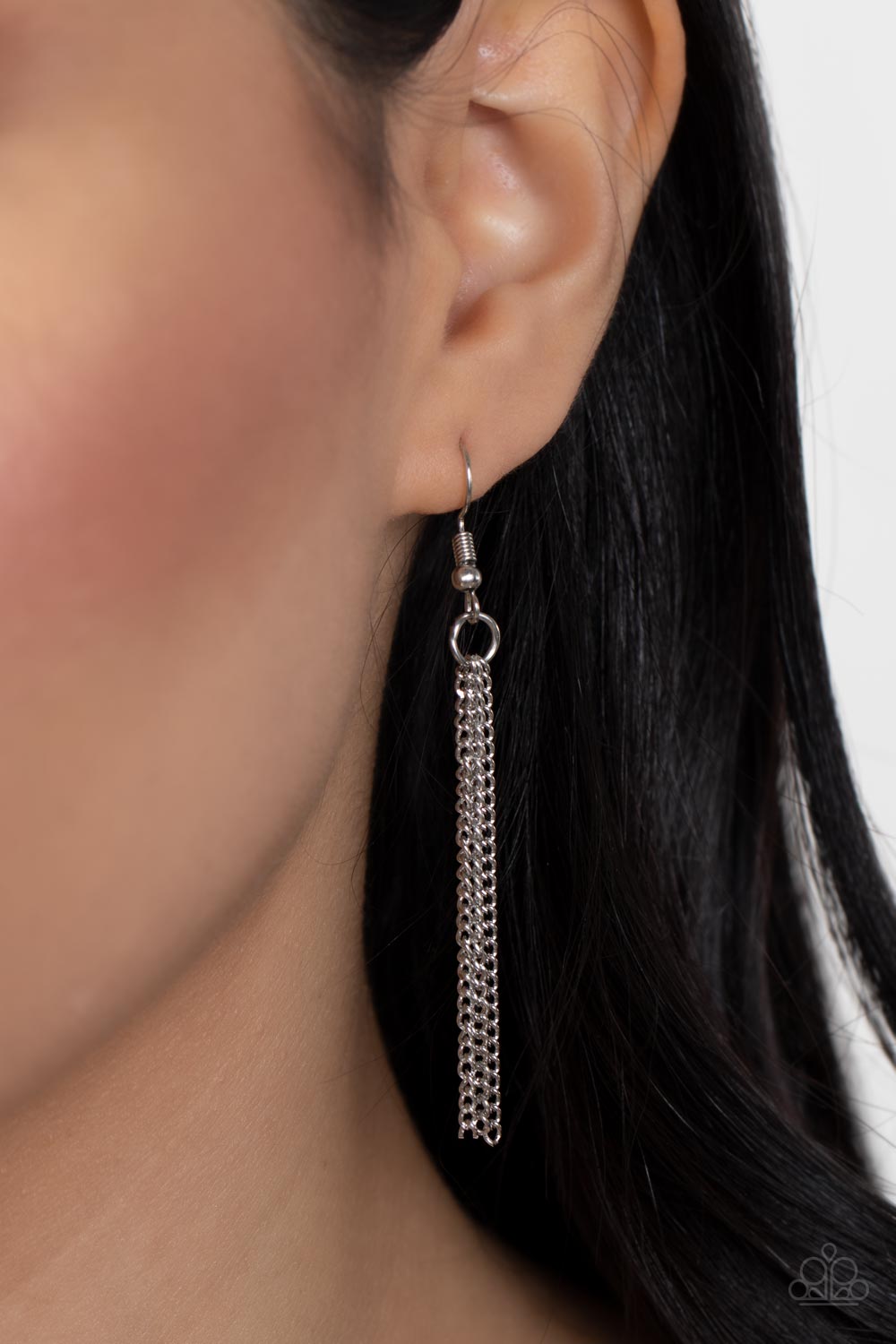 Prairie Picnic - Green Item #P2SE-GRXX-235XX Encased in a glassy fitting, a dainty bouquet of firework flowers blooms across a Leprechaun backdrop, resulting in a colorful floral pendant at the bottom of an extended silver chain. Features an adjustable clasp closure. Sold as one individual necklace. Includes one pair of matching earrings.