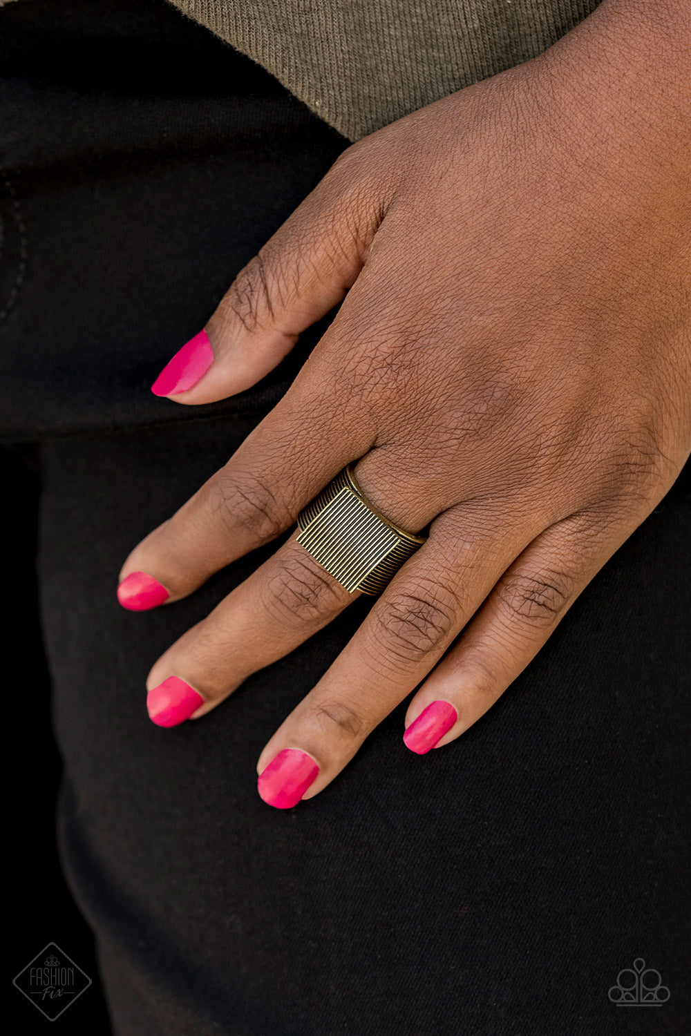 Magnificent Musings Brass Complete Trend Blend Fashion Fix Set (October 2019) - Paparazzi Accessories