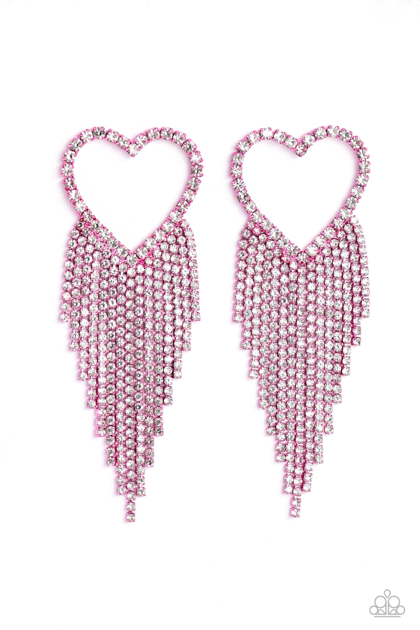 Sumptuous Sweethearts Pink Heart Earring Mystery Pack - Paparazzi Accessories