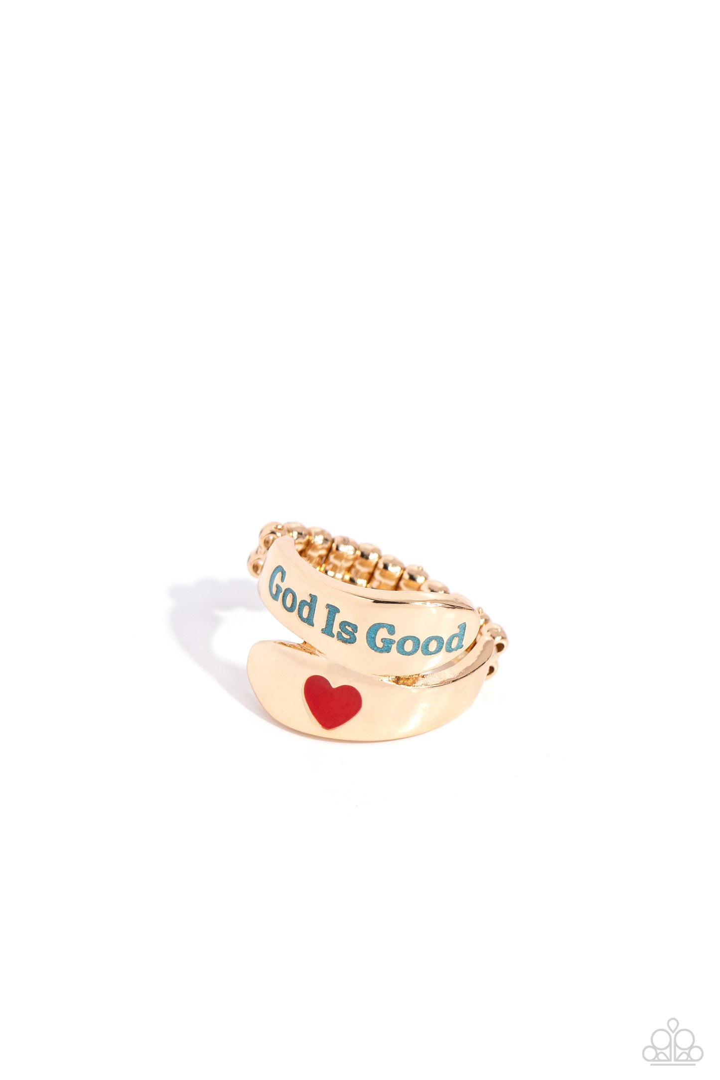 God is Good Gold Inspirational Ring - Paparazzi Accessories
