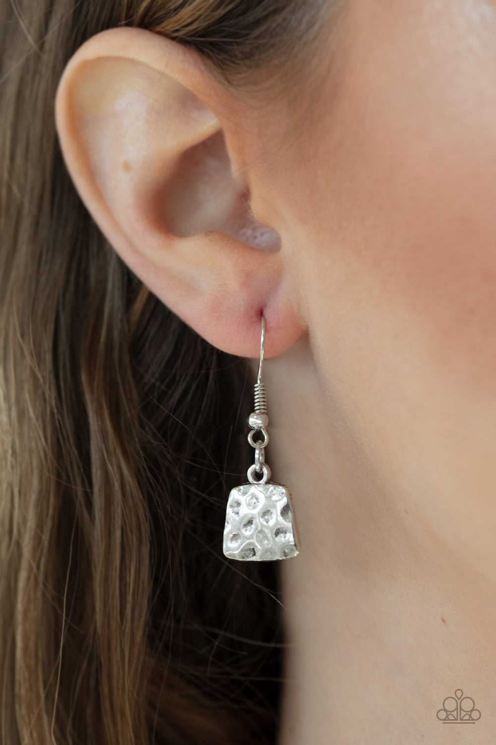 Metallic Mechanics Silver Necklace - Paparazzi Accessories