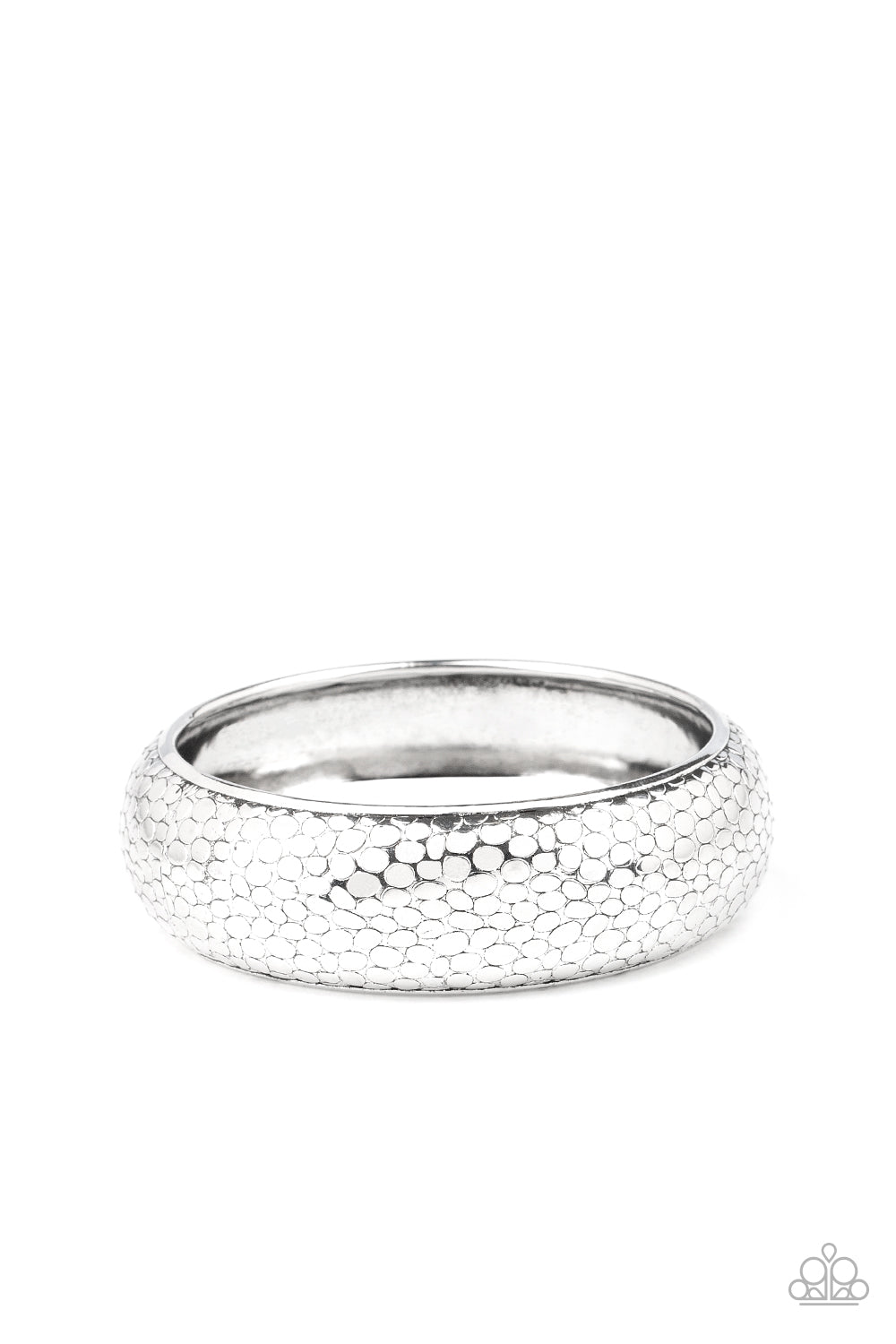 Urban Wildlife Silver Bangle Bracelet - Paparazzi Accessories