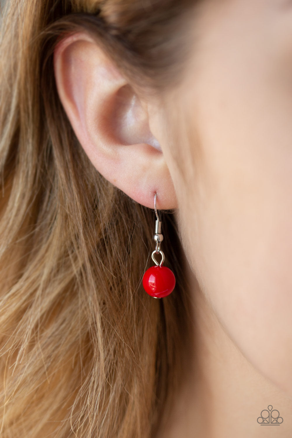 Walk This BROADWAY Red Necklace - Paparazzi Accessories