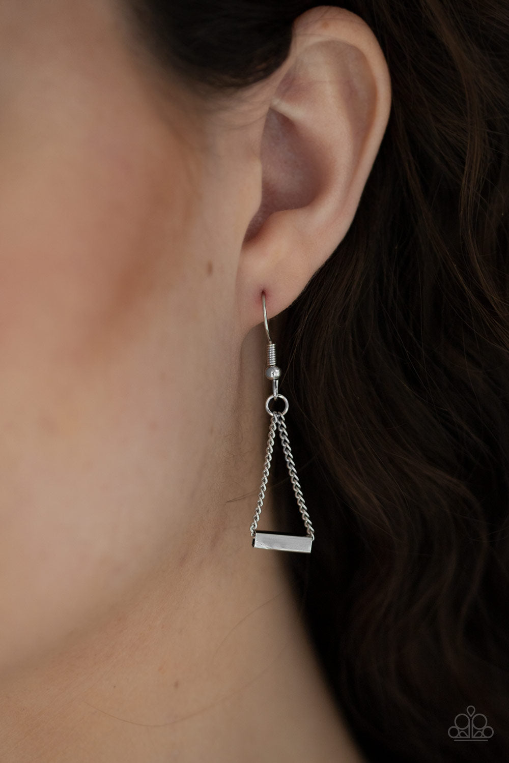 A Pipe Dream Silver Necklace - Paparazzi Accessories