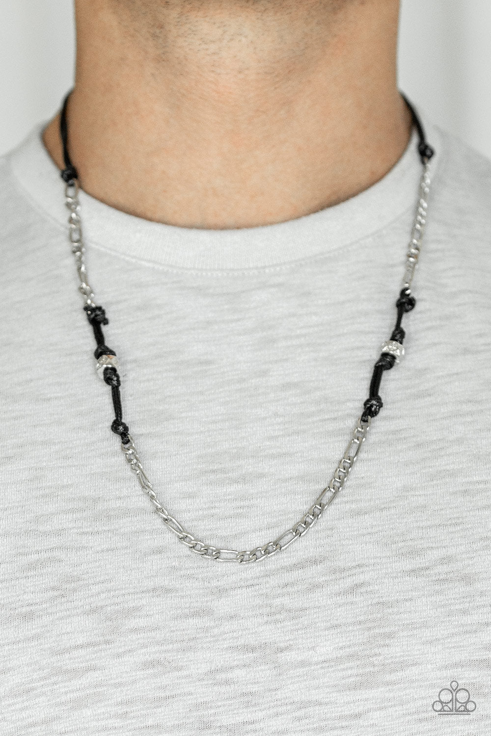 Rural Renegade Black Urban Necklace - Paparazzi Accessories