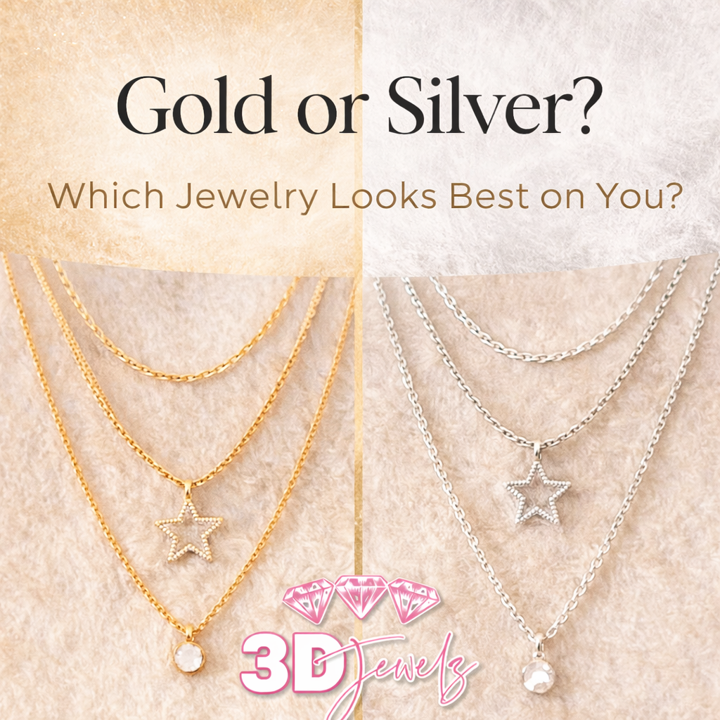 Jewelry style tips: gold or silver - 3D Jewelz 