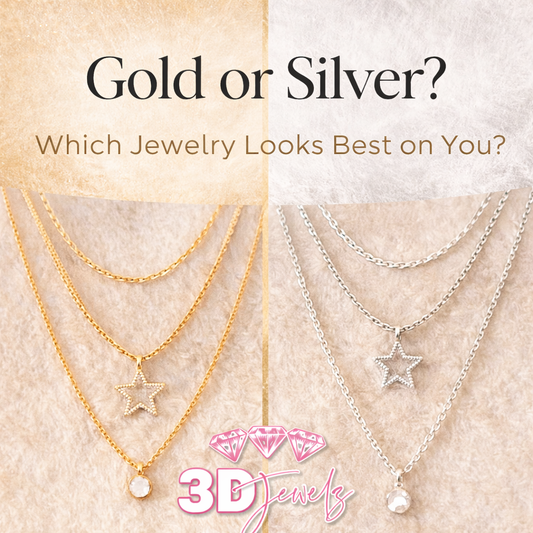 Jewelry style tips: gold or silver - 3D Jewelz 