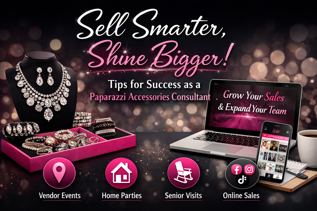 Sell Smarter, Shine Bigger: A Complete Guide to Selling as an Independent Paparazzi Accessories Consultant