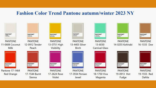 Fall 2023 Pantone Palette: Embracing Seasonal Color Trends