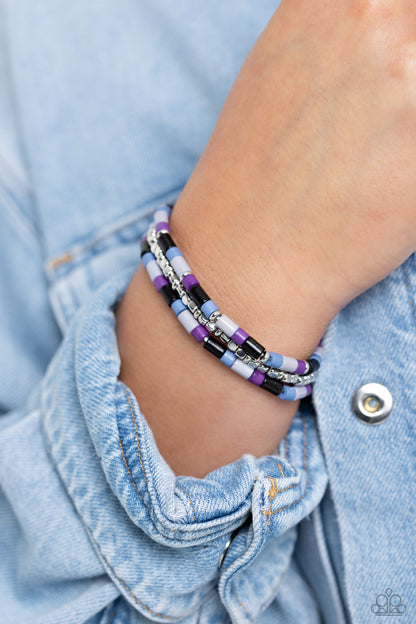 Natural Notion Black Stretch Bracelet - Paparazzi Accessories