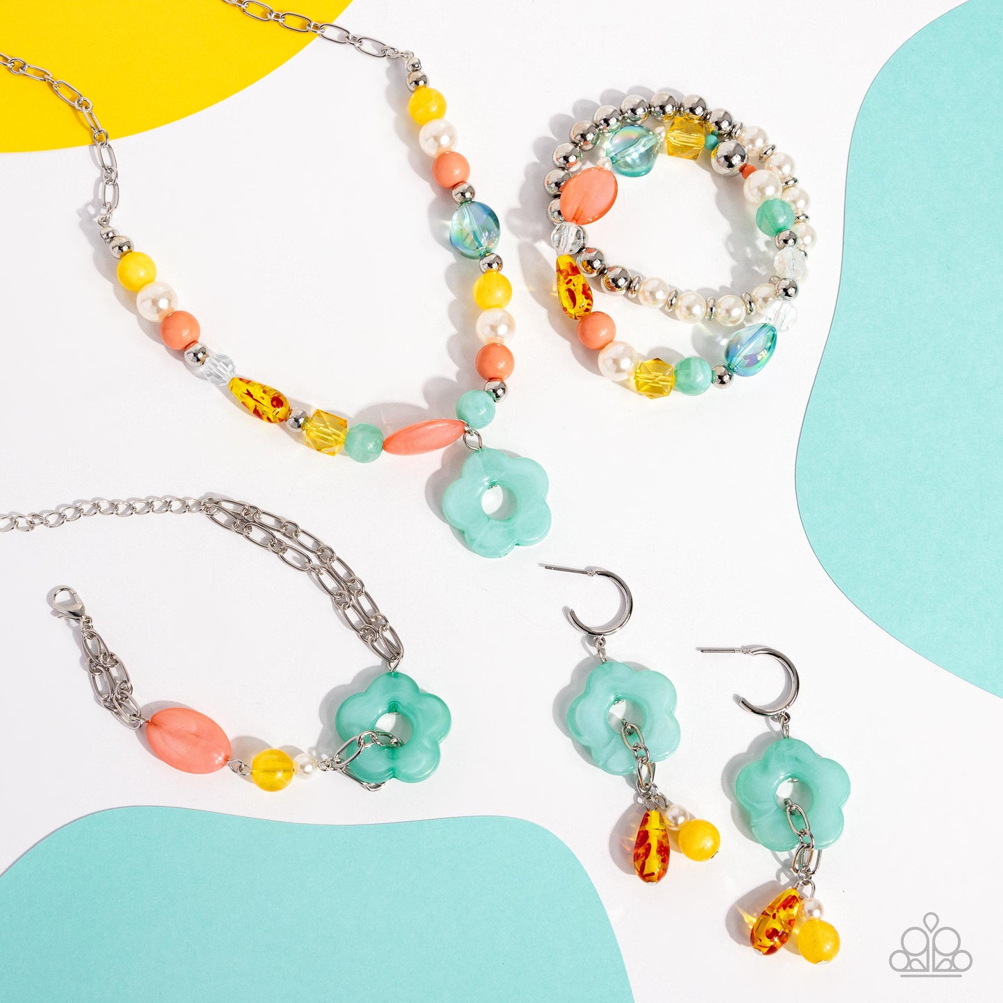 Glimpses of Malibu Multi Complete Trend Blend Fashion Fix Set (February 2024) - Paparazzi Accessories