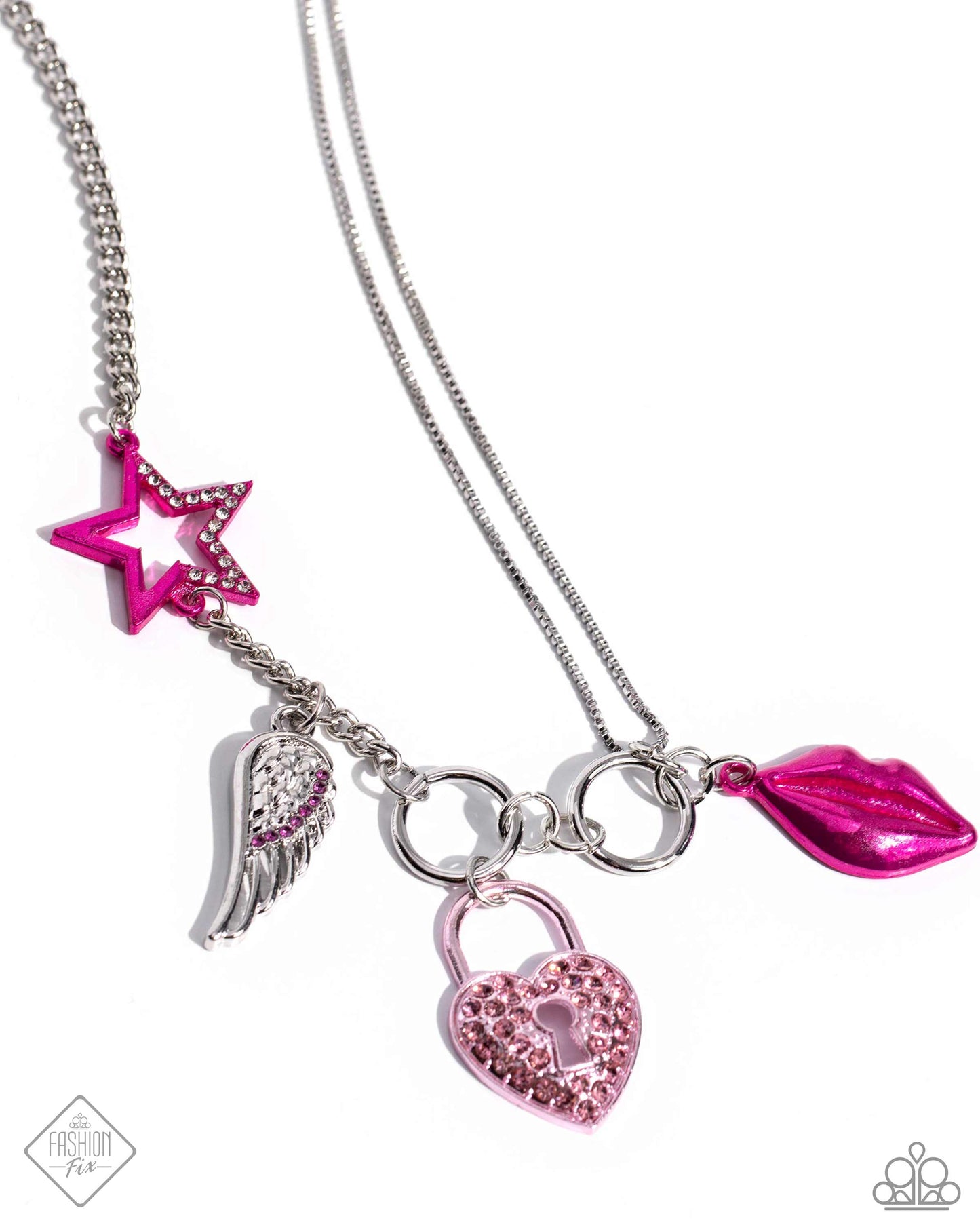 The Princess and the Popstar Pink Necklace - Paparazzi Accessories