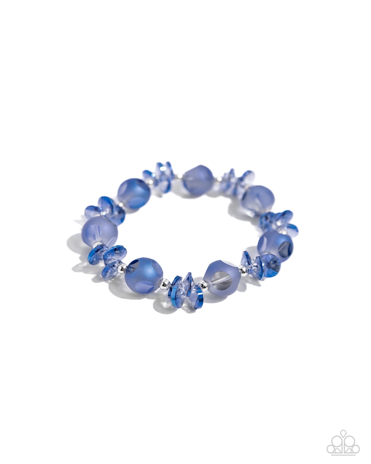 Lets Start at the FAIRY Beginning Blue Stretch Bracelet - Paparazzi Accessories