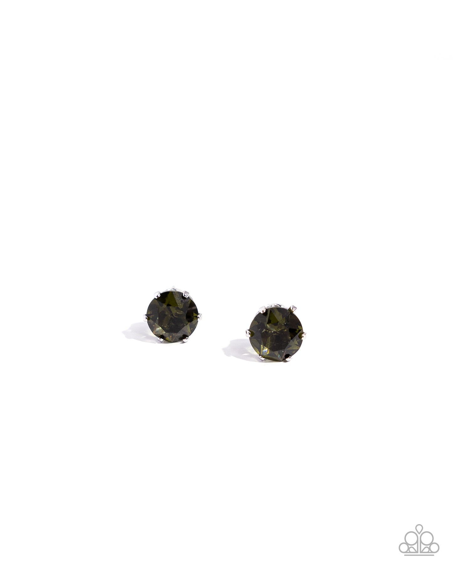 Breathtaking Birthstone Green Peridot Post Earring - Paparazzi Accessories