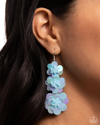 Beaded Bouquet - Blue