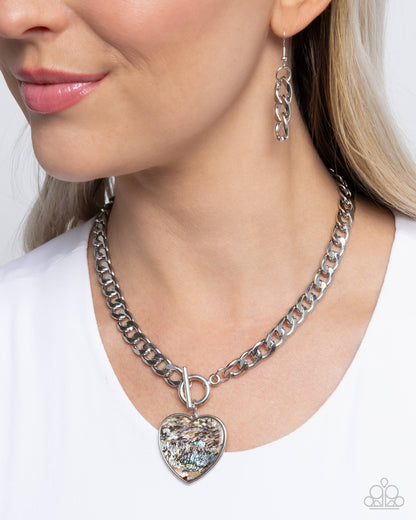 Beloved Birthright Multi Heart Necklace - Paparazzi Accessories