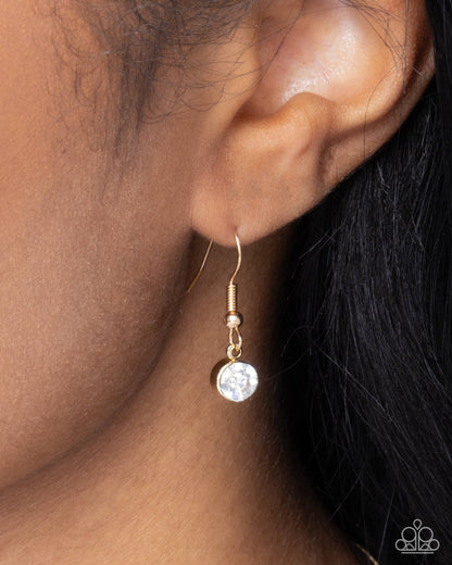 Doll House Gold Necklace - Paparazzi Accessories