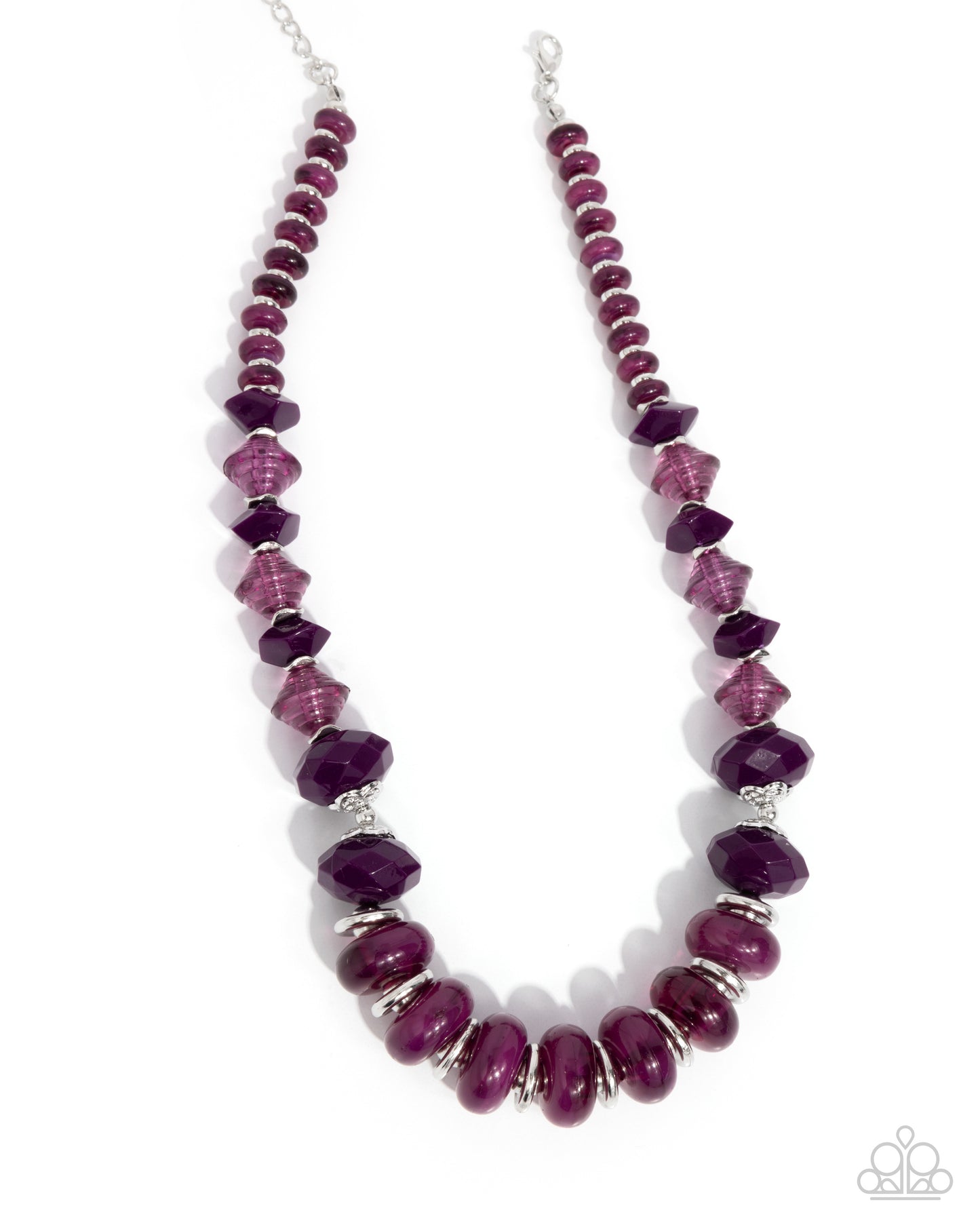 Swift Shimmer Purple Necklace - Paparazzi Accessories