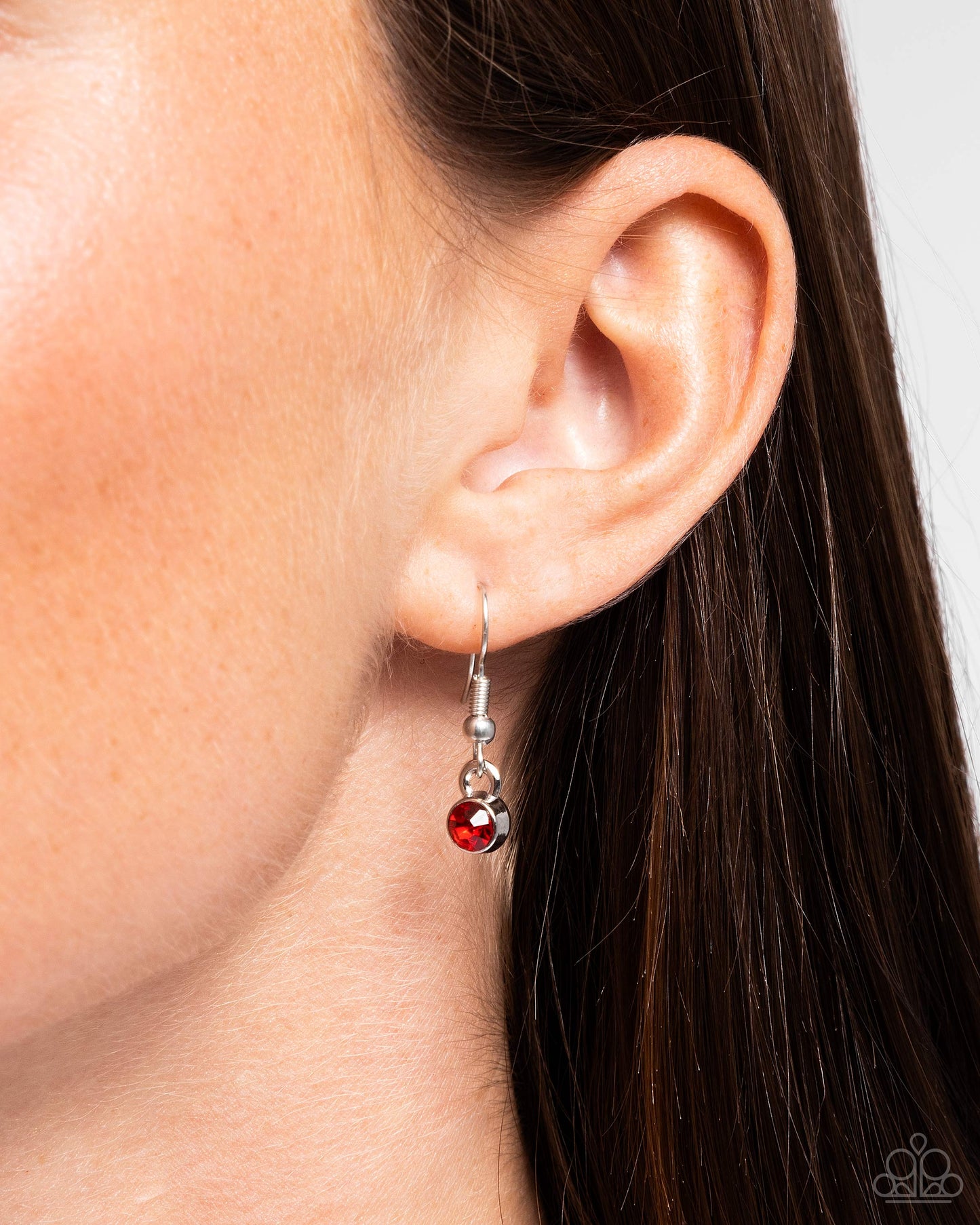 Valentines Day Decadence Red Heart Necklace - Paparazzi Accessories