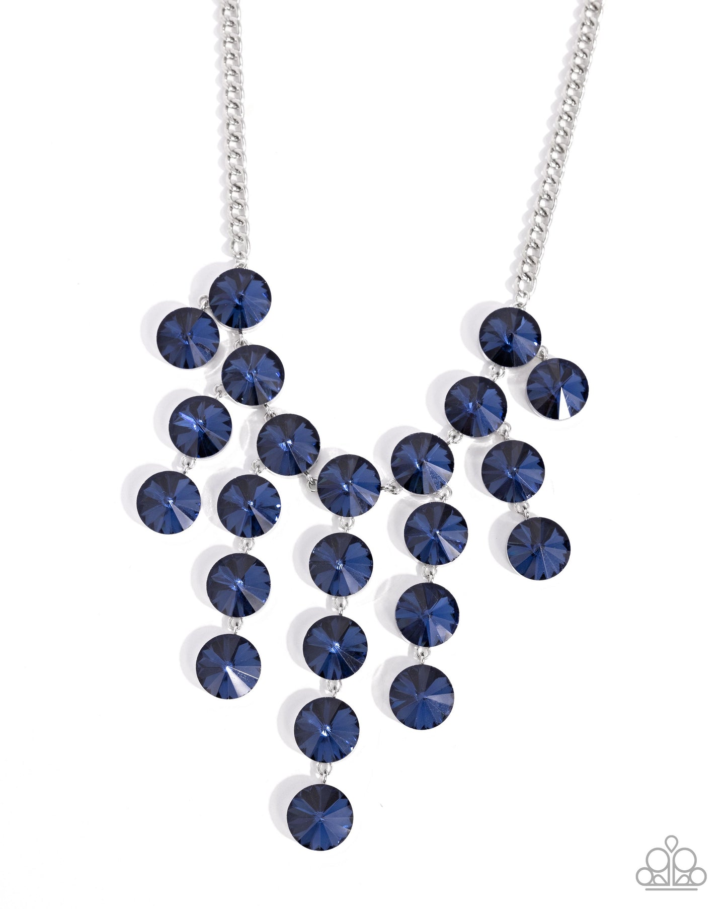 Spotlight Stunner Blue Necklace - Paparazzi Accessories
