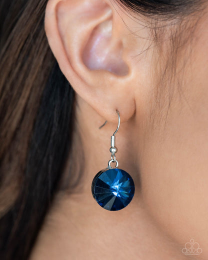 Spotlight Stunner Blue Necklace - Paparazzi Accessories