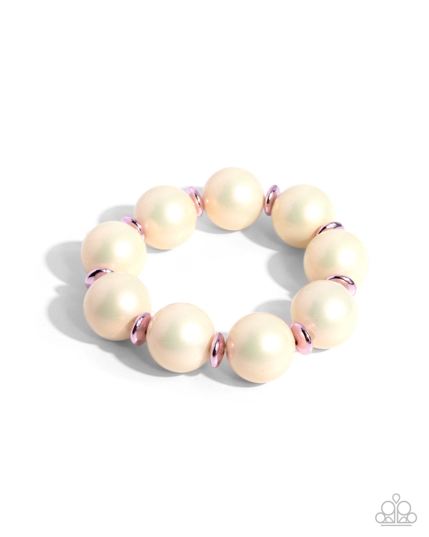 Pearl Platoon Pink Complete Look Necklace and Bracelet Set - Paparazzi Accessories
