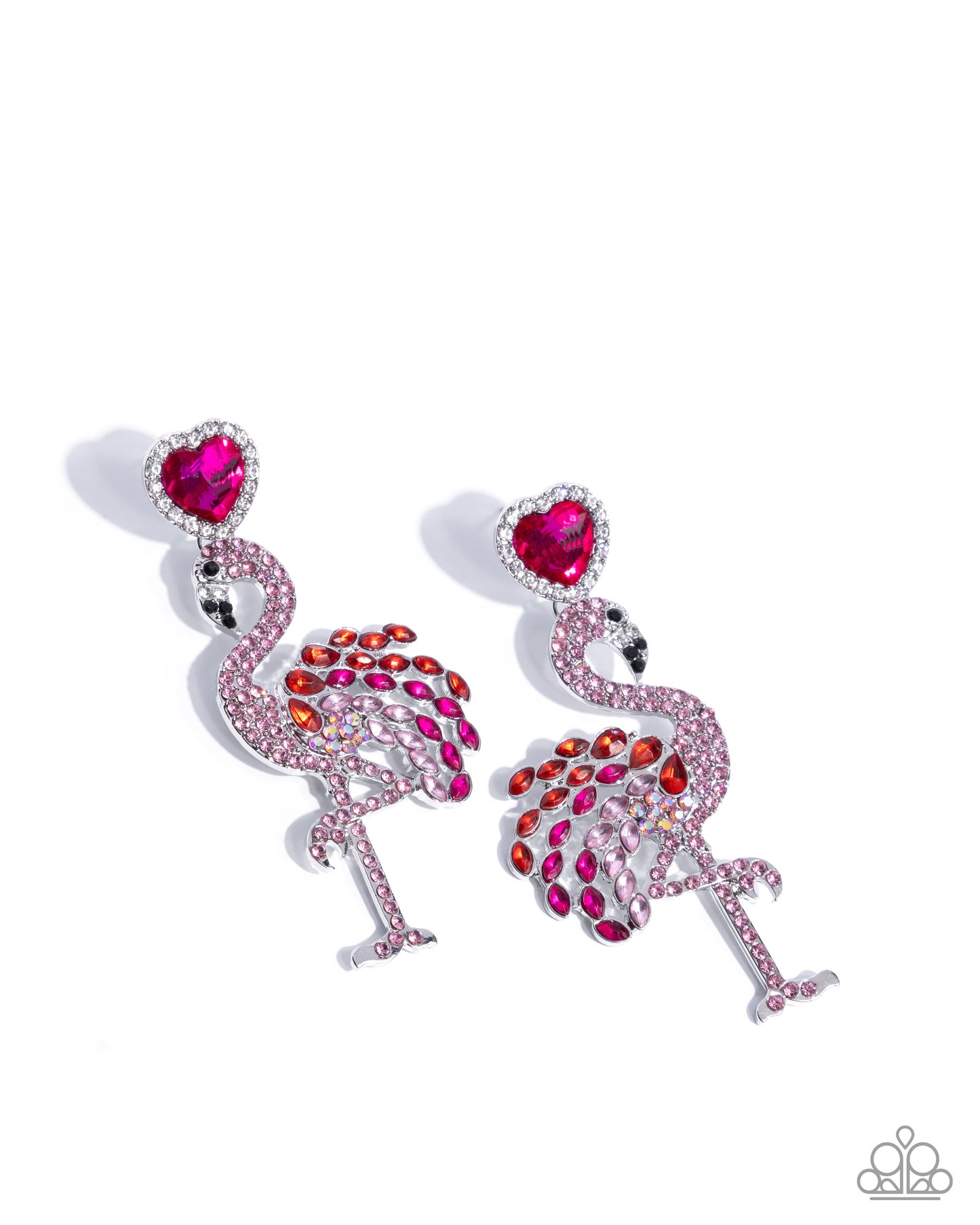 Flamingo Freestyle Pink Post Earring (LOP January 2025) - Paparazzi Accessories