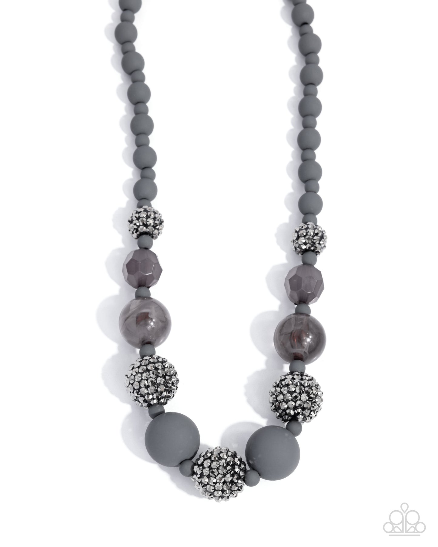 Hematite Hallmark Silver Complete Look - Paparazzi Accessories