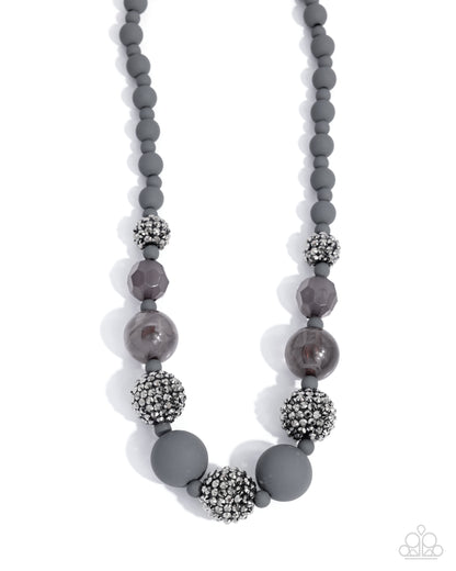 Hematite Hallmark Silver Complete Look - Paparazzi Accessories