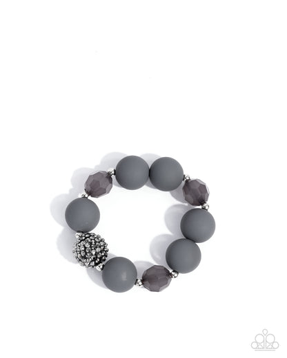 Hematite Hallmark Silver Complete Look - Paparazzi Accessories