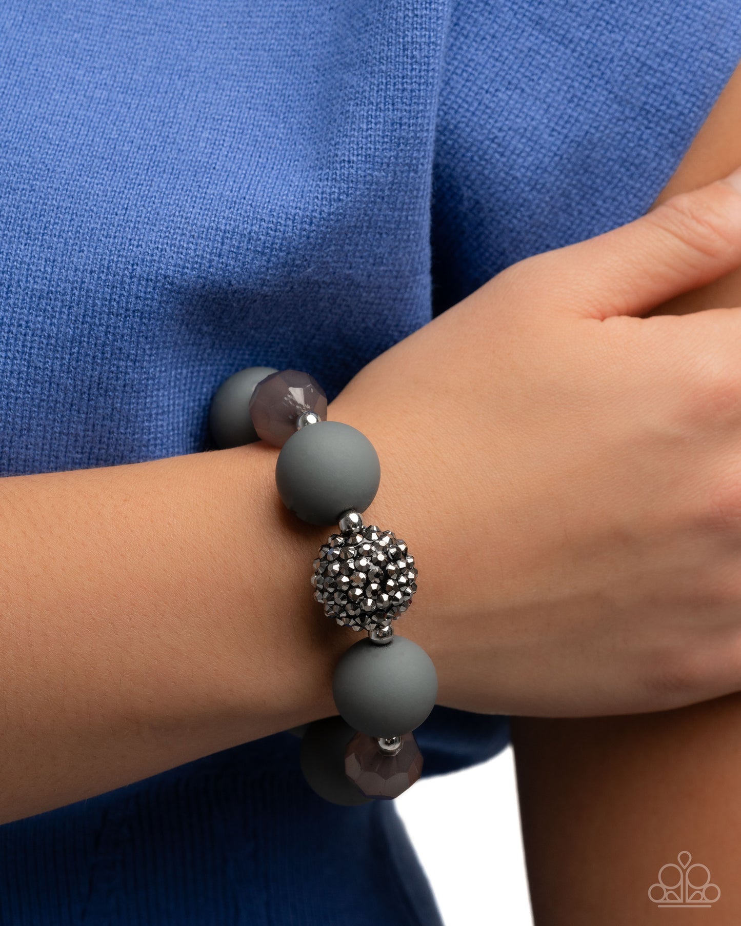 Hematite Hallmark Silver Complete Look - Paparazzi Accessories